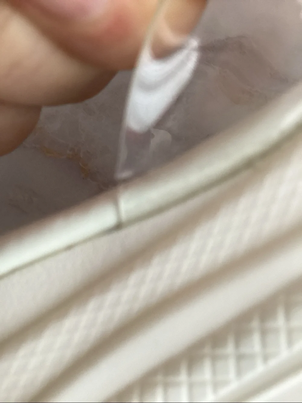 clear strap wedge nib